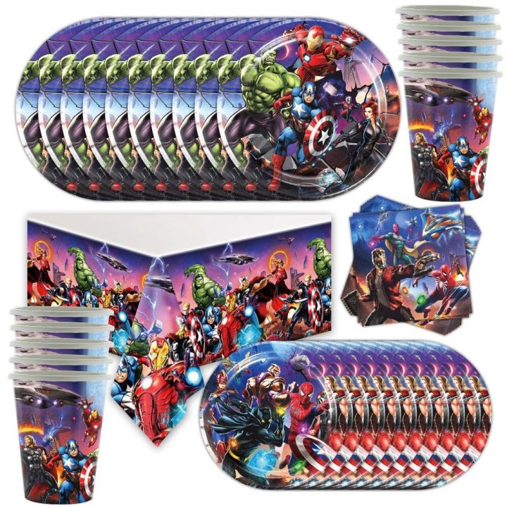 The%20Avengers%20Birthday%20Party%20Decorations%20Marvel%20Superhero%20Balloons%20Paper%20Tableware%20Backdrops%20Baby%20Shower%20Kids%20Boys%20Party%20Supplies%20-%20Image%203