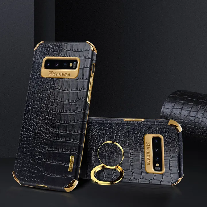 Casing%20for%20Samsung%20Galaxy%20S10%205G%20Crocodile%20Pattern%20360%20Degree%20Rotating%20Ring%20Cover%20Compatible%20with%20Magnetic%20Car%20-%20Image%209