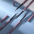LAMEILA Ultra-thin Head Eyebrow Pencil Black Brown Matte Waterproof Lasting Contouring Eye Brow Pen with Brush Makeup Cosmetics.