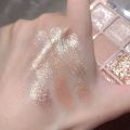 9 Color Pearlescent Matte Eyeshadow Pallete/Waterproof Metallic Diamond Shiny Shimmer Eyeshadow/Eye Makeup Cosmetic. 