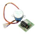 5V Stepper Motor 28BYJ-48 4 Phase 5 Wires With ULN2003 Driver Board Programmable Small Reduction Gear Motor 28BYJ-48 Stepper Motor 5V Gear Motor With Adapters ULN2003 Motor Driver. 
