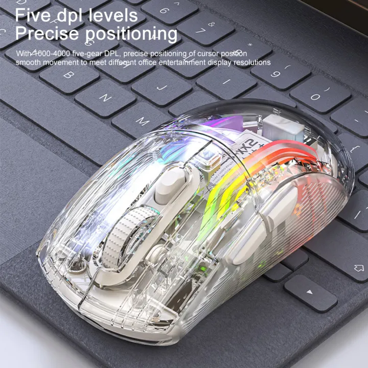 Attack%20Shark%20X2%20Pro%20Wireless%20Bluetooth%20Mouse%202.4G%20TYPE%20C%20Desktop%20Cool%20Transparent%20RGB%20Mouse%20With%20Magnetic%20Charging%20Stand%20For%20PC%20-%20Image%203