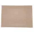 16Pcs Linen Table Mat Lace Placemat Set Natural Jute Woven Tableware Mat Wedding Party Decoration.