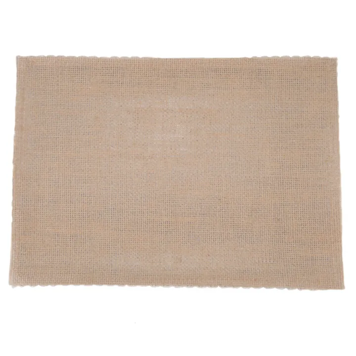 16Pcs%20Linen%20Table%20Mat%20Lace%20Placemat%20Set%20Natural%20Jute%20Woven%20Tableware%20Mat%20Wedding%20Party%20Decoration%20-%20Image%205