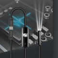 Wireless endoscope Mi Type-C USB Small camera with 6 LED lights Waterproof IP67 detection camera for Android phones and computer.
