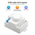 Mini Microwave Light Control Sensor Switch Dimming Sensitivity Adjustment Delay Motion Detection Light Controller Focusing On Moving Objects. 