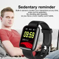 Yesurprise 116Plus Smart Watch 1.44 Inch Touch Screen Fitness Smart Watch Heart Rate Monitor Sports Watch For Men Women. 