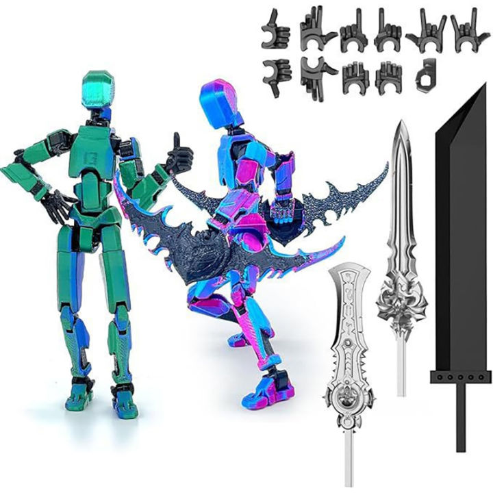 %E3%80%90Be%20worth%E3%80%91%20T13%20Action%20Figure%20Eridan%20Six%20Winged%20Angel%20T13%20Robot%203D%20Printed%20Multi%20Jointed%20Movable%2013%20Desktop%20Decorations%20For%20Game%20Lovers%20-%20Image%204