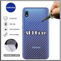 Samsung Galaxy A01 CORE / M01 CORE - Back Carbon Fiber Sticker Protection.