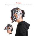 Industrial Welding Solar Power Auto Darkening Welding MaskTIG MIG with Adjustable Head Band.