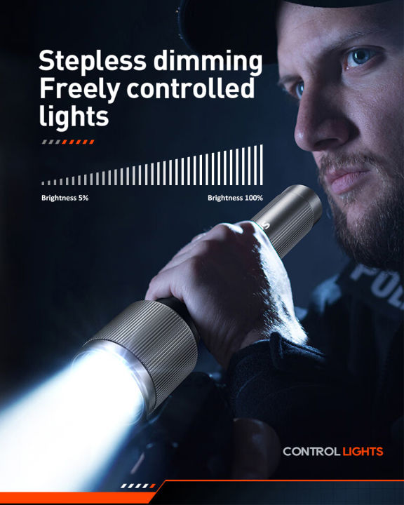 PHILIPS%2024W%20Zoomable%20LED%20Flashlight%20Torch%201000%20LM,%202000mAh%20Rechargeable%20Torch%20Light,%20Aluminum%20Alloy%20Handheld%20Flash%20Light%20for%20Home,%20Camping,%20Hiking,%20Emergency%20-%20Image%203