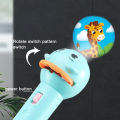 Projector Toy Kids Flashlight Torch Sleeping Story for Early Education. 