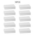 【Broad Sunlight shop】(NEW)10 Pcs Magic Sponge Eraser Cleaner Sponge Kitchen Office Car Cleaning Tool White.