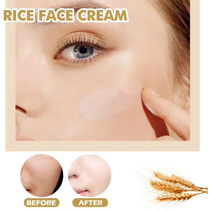 White%20Rice%20Face%20Cream%20Lighten%20Dark%20Spots%20Freckle%20Remove%20Melanin%20Improve%20Fine%20Lines%20Pore%20Refining%20Whitening%20Brightening%20Skin%20Care%20-%20Image%203
