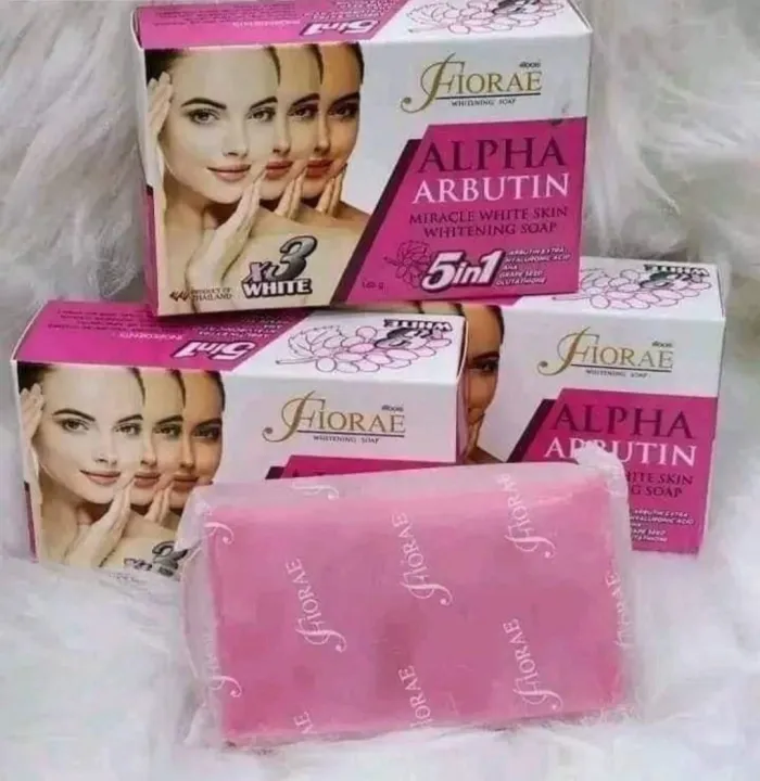 FIORAE%20ALPHA%20ARBUTIN%205%20in%201%20Miracle%20Whitening%20Soap-165%20Gm%20(Thailand)%20-%20Image%202