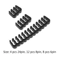 PP Cable Comb Kit Cable Management Tools Wire Organizer Combs for PSU Cable Extension 4 x 24 P / 16 x 8 P / 4 x 6 P. 