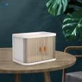 Desk Storage Box Stackable Display Case Small Foldable Desktop Organizer. 
