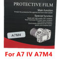 Screen Protector Tempered Glass LCD A6700 -E10 Z II ZVark II A7S M7 IV /A7C A7E1 A1 Sony ZV-CR A7R V / AI / A9V1 II ZV-1F.