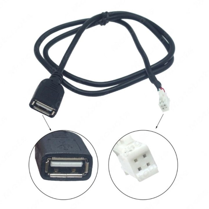 2pcst%204Pin+6Pin%20Connector%20USB%20cable%20for%20Car%20Radio%20Stereo%201M%20USB%20Cable%20USB%20Adapter%20-%20Image%203