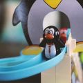 Tido Toys Fishing Game for Kids - An Interactive Party Toy with Electronic Slide Magnetic Pond, 3 Magnetic Penguin, 9 Fish, 2 Fishing Poles.