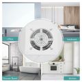 4 Inch 20W 220V High Speed Exhaust Fan Wall Window Small Ventilator. 