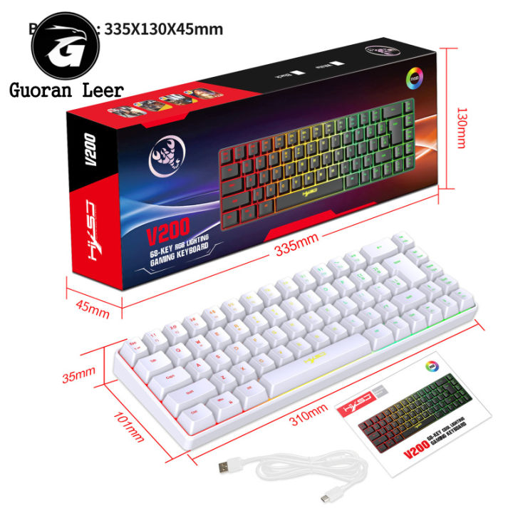 V200%20Portable%20Gaming%20Keyboard%20RGB%20Colorful%20Backlit%20Keyboard%2068%20Keys%20Silence%20Keyboard%20Mechanical%20Wired%20Keyboards%20-%20Image%209