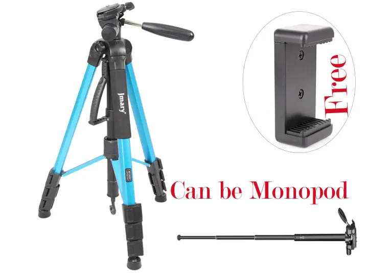 Jmary%20KP-2254%20Professional%20Aluminium%20Tripods%20Monopods%20Stand%20For%20All%20of%20DSLR%20Camera%20Mobile%20-%20Image%207