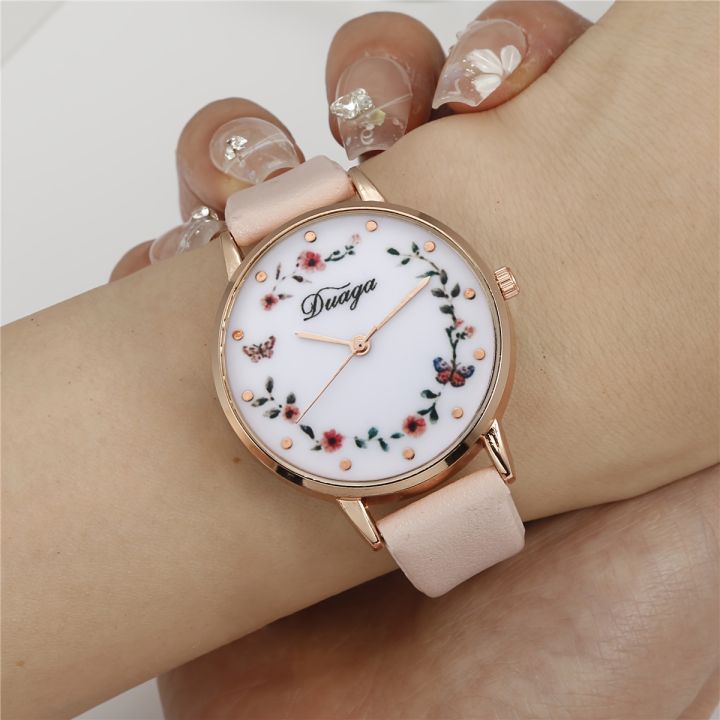 2pcs/set%20Women's%20Watch%20Butterfly%20Fashion%20Quartz%20Watch%20Analog%20PU%20Leather%20Wrist%20Watch%20&%20Rose%20Flower%20Bracelet,%20Valentines%20Gift%20For%20Her%20-%20Image%205