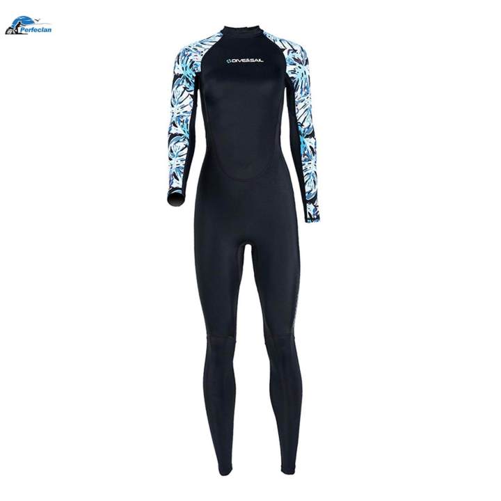 Women%20Wetsuit%20Scuba%20Diving%20Suit%20Cold%20Feel,%20Back%20Zip%20Dive%20Skins%20Wet%20Suit%20Swimsuit%20XXL%20Black%20-%20Image%203