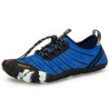 Cross-border five-finger lightweight swimming shoes, outdoor sports river tracing shoes, plus size non-slip wading shoes, breathable diving beach shoes. 
