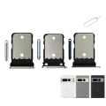 Google Pixel 7 Pro SIM Card Tray Holder Replacement with SIM Adapter & Ejector Pin. 
