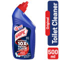 Harpic Toilet Cleaner Liquid 500ml Original Power Plus 10x Total Clean, new & thicker formula kills 99.99% of germs. 