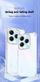 Infinix Hot 40i Premium Silicone Case Crystal Clear Soft TPU Ultra-Thin Transparent Flexible Protective Mobile Phone Back Cover.