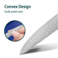 Stainless Steel Double Sided Nail File, Reusable Manicure Filer Great for Home Salon or Travel Use.