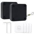 New multifunctional automatic sensor indoor-outdoor Closer Punch-Free Automatic Door Closers.