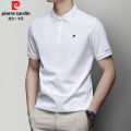 Pierre Cardin Summer MenPOLOShirt LapelTT-shirt Young and Middle-Aged Casual Versatile T-shirt Men's Clothing.