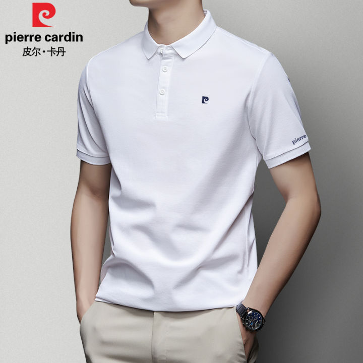 Pierre%20Cardin%20Summer%20MenPOLOShirt%20LapelTT-shirt%20Young%20and%20Middle-Aged%20Casual%20Versatile%20T-shirt%20Men's%20Clothing%20-%20Image%204