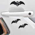 【Mary DAI Store】3D Superman Batman Car Metal Stickers Chrome Emblem Car Logo Motorcycle Decals Universal Car Styling For BMW Yamaha Honda. 