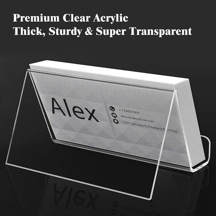 Acrylic%20Acrylic%20business%20card%20holder%20Portable%209*6.5*5cm%20Transparent%20Transparent%20card%20display%20rack%20Small%20Desktop%20business%20card%20storage%20for%20Office%20Store%20Meeting%20Business%20professionals%20Promotional%20events%20-%20Image%206
