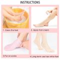 1Pair Silicone Socks for Women,Moisturizing Foot Socks,Soft Gel Socks,Aloe Socks,Women Spa Pedicure Socks for Repairing Dry Feet. 