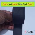 3 Feet- 25mm Heat Shrink Tube 25mm Black Heatshrink Tubing Shrinkable Wrap Wire Cable Sleeve Set Heat Shrink Φ25mm Wire DIY Cables Connector Repair. 