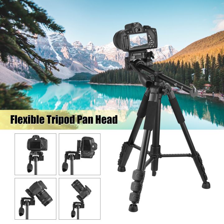 Andoer%20157cm/61.8inch%20Portable%20Tripod%20Horizontal%20Camera%20Tripod%20Stand%20-%20black%20-%20Image%208