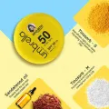 Umbrella Sunscreen Powder SPF 50 with PA+++ UV Protection, Sweat Resistant Formula, Makeup Setting & Finishing Loose Powder, Enriched with Micronized Zinc Oxide for Oily Skin. 
