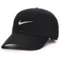Mens Black Cap with Iconic Swoosh Logo | Cap for Men. 