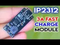 IP2312 Module 3A Type C USB C Input High Current 3A IP2312 Fast Charging Circuit 3A High Current IP2312 Circuit 5V To 4.2V 4.35V Polymer Ternary Lithium Battery Replace TP4056 ETA4096 Module Adapters. 