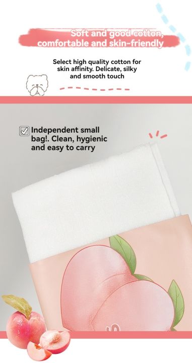30Pcs/box%20Disposable%20Makeup%20Remover%20Wipes%20for%20Deep%20and%20Gentle%20Facial%20Cleansing%20New%20Peach%20Soft%20Wet%20Tissue%20for%20Sensitive%20Skin%20-%20Image%207