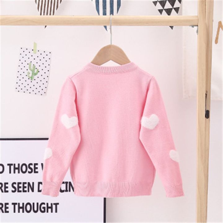 2022%20Winter%20Girls%20Cardigan%20Sweaters%20Children%20Autumn%20Warm%20Knitted%20Sweater%20Toddler%20Little%20Girls%20Long%20Sleeve%20Clothes%20for%203%205%207%20Yrs%20-%20Image%205