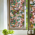 Southern Magnolia Glass Sticker Window Film Decorative Window Stickers for Living Room Bathroom Window Covering Decorative Glass Sticker. 