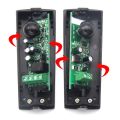 Infrared Detector Sensor 12-24V Single Infrared Beam Sensor For Automated Gate Door Window Burglar Alarm System Infrared Detecto.