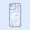 Cute Kuromi Cinnamoroll Melody For Samsung Galaxy Note 10 Lite A81 10 Plus 20 Ultra J4 J6 Plud J2 J7 Prime G530 M23 A72 A73 Cellphone Case Soft Cover Angel Eyes Crystal Square TPU Silicone Clear Lens Protection Shockproof. 